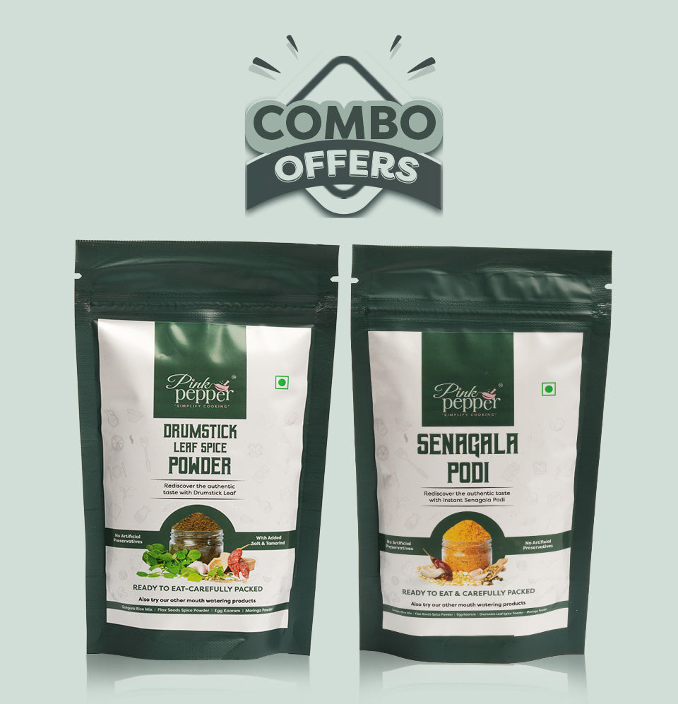 DRUMSTICK LEAF SPICE & SENAGALA PODI COMBO